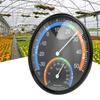 Househeld Indoor Outdoor Round Pointer Type Thermometer Hygrometer Temperature Humidity Gauge Hygrometer Househeld Thermometer