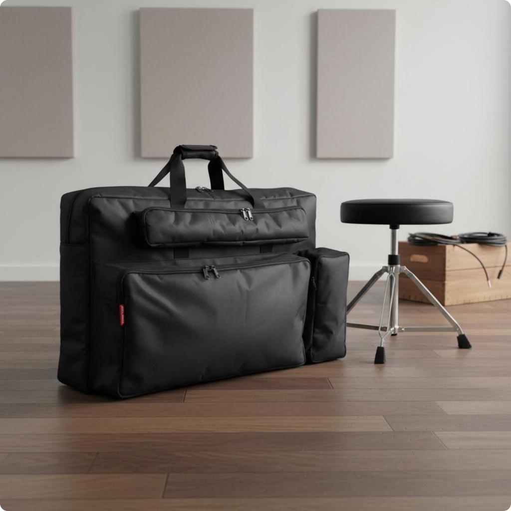 Electronic Drum Bag 1680D Oxford Material Portable Storage Zippered