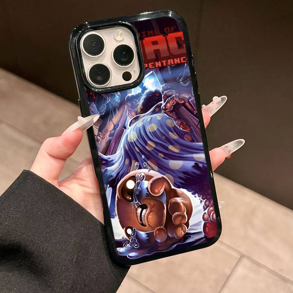 

Classic Game The Binding Of Isaac Phone Case For Iphone 11 12 13 14 15 Pro Max 17 16 Plus Hard PC+TPU Back Cover iPhone 16 plus