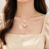 Women's Versatile Love Light Luxury Palace Style Necklace