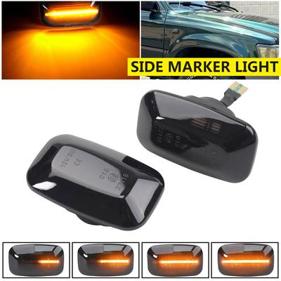 Feux de position latéraux Clignotants LED Dynamiques Indicateur pour Toyota Landcruiser Land Cruiser Séries 70 80 100 1998-2007