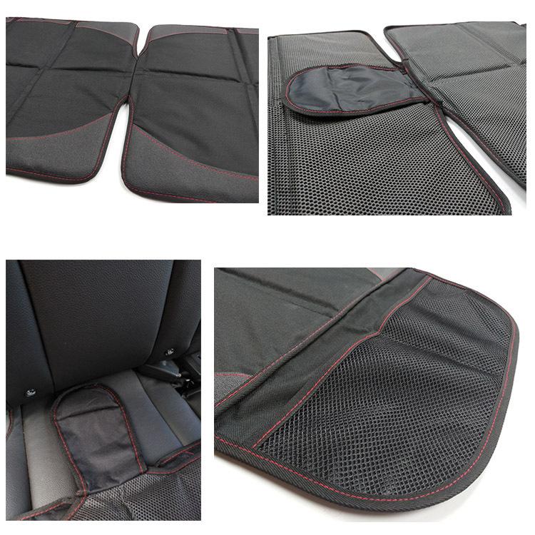 Leather Car Seat Protector for Child Restraints - Stain-Resistant and Non-Slip