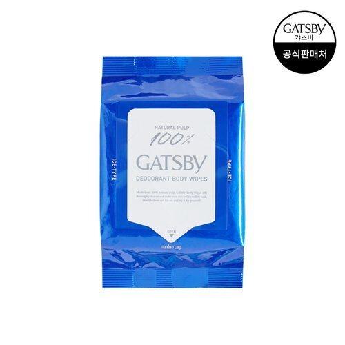 GATSBY Ice Deodorant Body Paper Ice Citrus Large Capacity 30 Sheets_635101