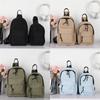 Simple Color Solid Neutral Children Shoulder Bag Chest Bag  For Boys Girls And