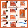 Thunder King Portable Emergency First Aid Kit for Cars and Outdoors
