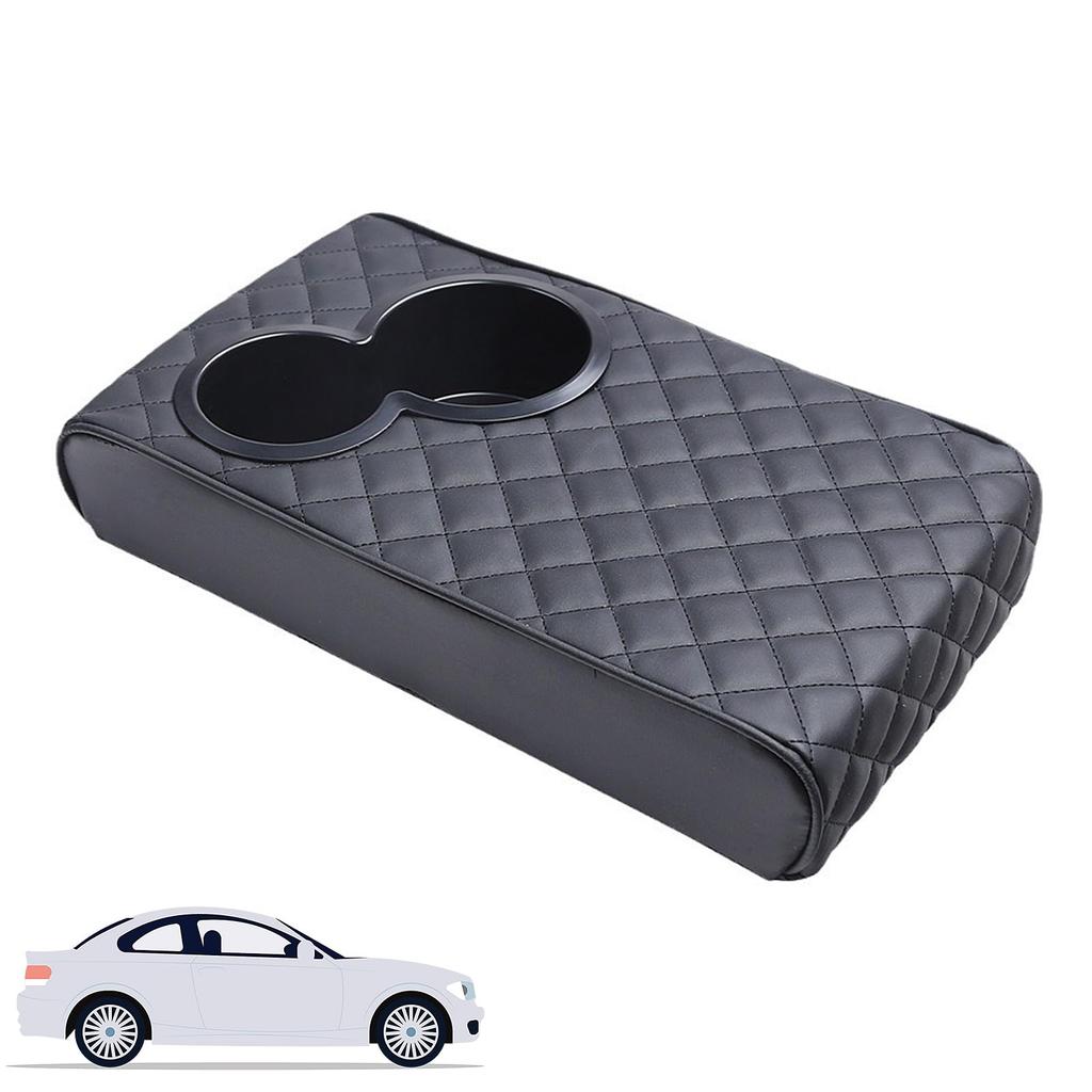 RAKSONIC Multifunctional Armrest Car Storage Console Car Car Armrest Box with Drink Reduces Easy To Car Supplies Pad, Box, Armrest, Box, Armrest, Mat,