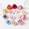 Cheap Pink Artificial Flowers Crafts Wreath Headgear for Home Decor Wedding Accessories Outdoor Garden Diy Scrapbook Silk Roses