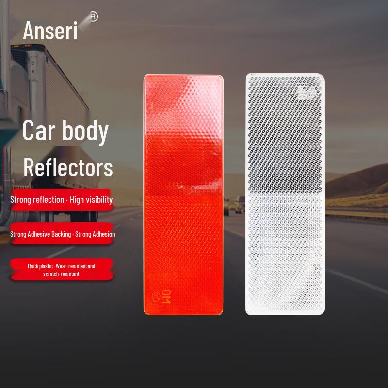 Automotive Reflective Warning Strips (50 Pcs)
