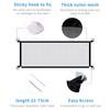 Dog Safety Gate Pet Safe Mesh Fence Portable Folding Baby Safety Gate Install Anywhere 180*72CM