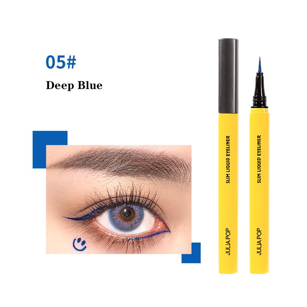 Creion de ochi multicolor Creion de ochi care nu se pete Creion sub acoperire, rezistent la apă, cu uscare rapidă