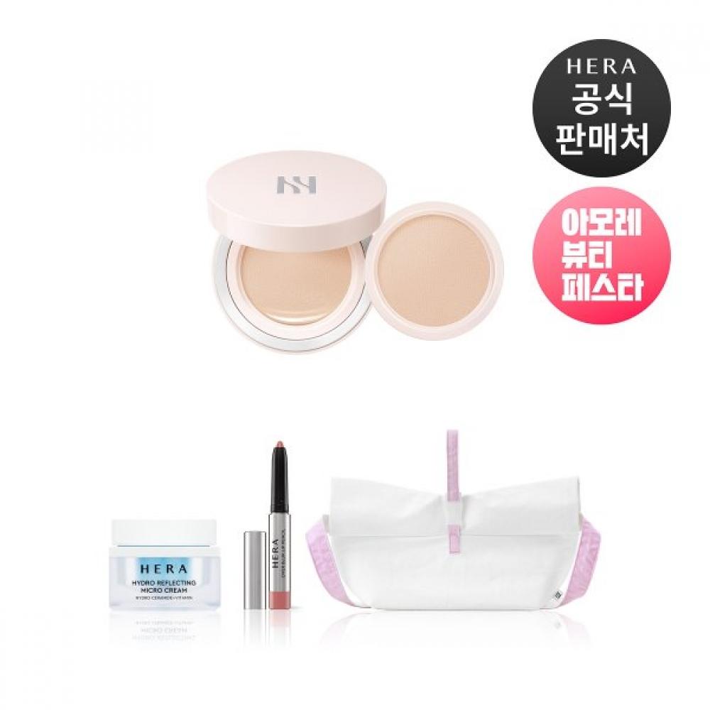 Hera Skin Glow Cushion Foundation Special Kit 15g+15g 21N1