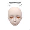 1/3 BJD Doll Head DIY Toy Dolls Enthusiast Accessory Display for 24 inch Height 3D Bald Collection
