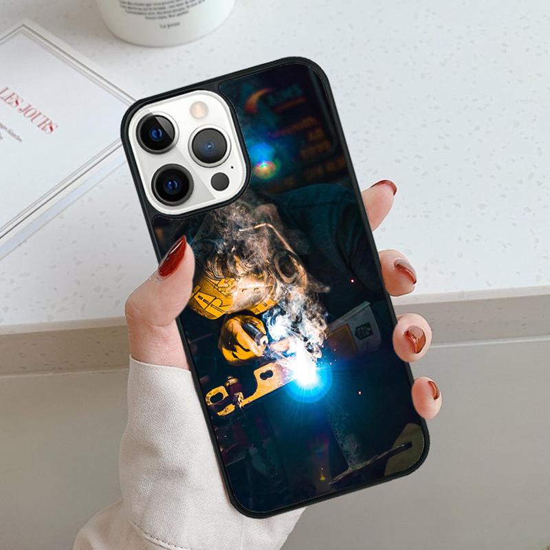 

Welder Welding Hot Metal Worker Phone Case For iPhone 17 Air 11 12 13 14 15 16 Pro Max Cover For iPhone 17 Air Max Plus iPhone 11pro max
