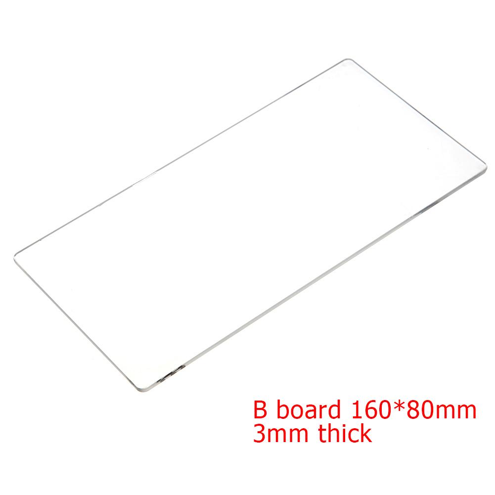 

Акриловая режущая пластина Прозрачная DIY Прокладка для режущей машины Стандартная Портативная Сменная для инструмента для тиснения и резки