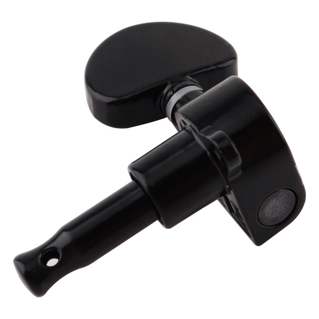 6pcs 40 / 41 Inch Folk Guitar Tuning Pegs 3R+3L All Closed Machine Heads Tuners Gold Black Optional