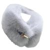 Premium Faux Furred Winter Scarf Lightweight Warm Neckwear Friendly Ingredient Suitable For Sensitive Skin