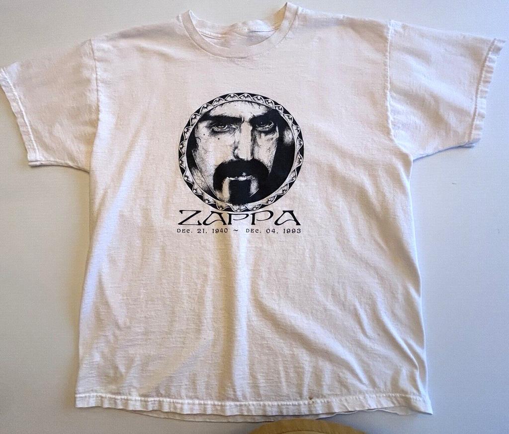 White Frank Zappa Tee Gift For Fan Unisex T-Shirt All Size TS339