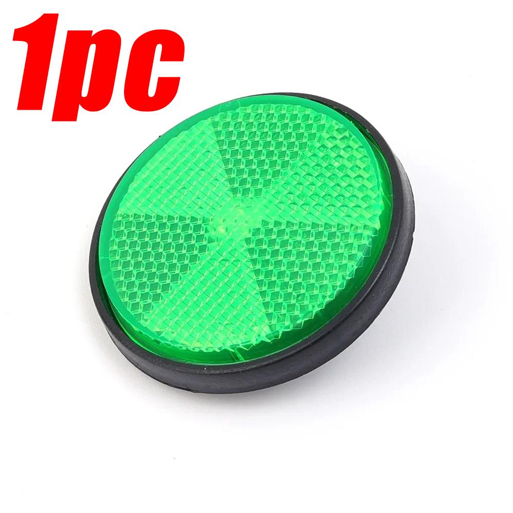 1/5pcs Circular Reflector Universal Car Trucks Motorcycle ATV Bikes Bicycle Reflector Safety Reflector Motorcycles Accessories