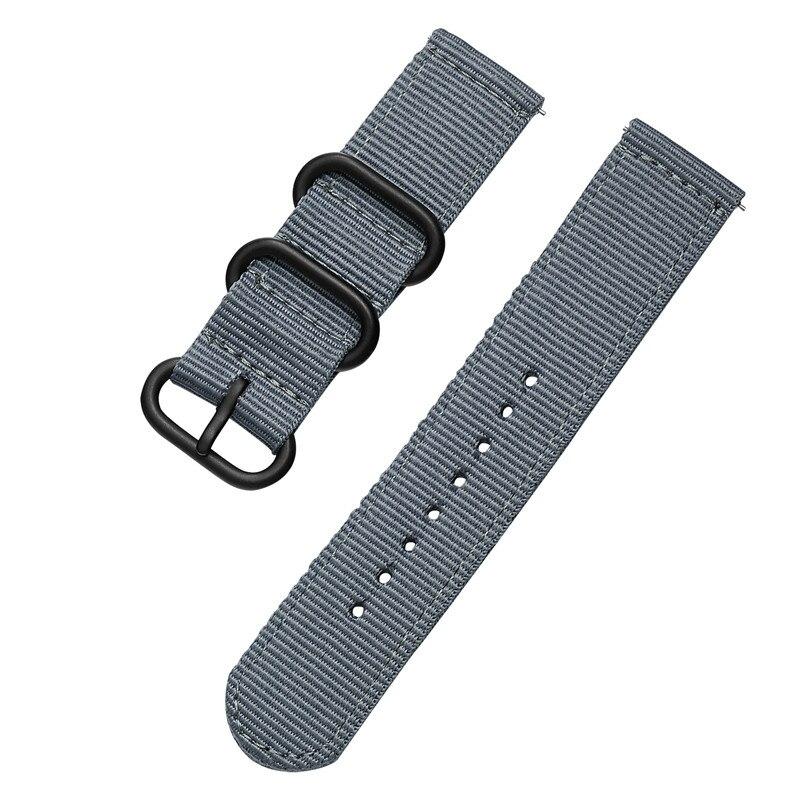 Nylon Waterproof Quick Release Strap, Suitable for Huawei Samsung Garmin Smart Watch Accessories