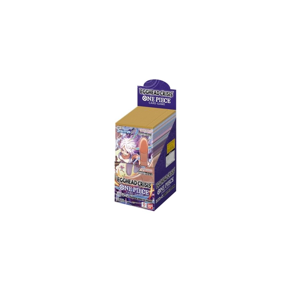 

Bandai One Piece Card Game Extra Booster Egghead Crisis EB-04 Box of 24 Packs