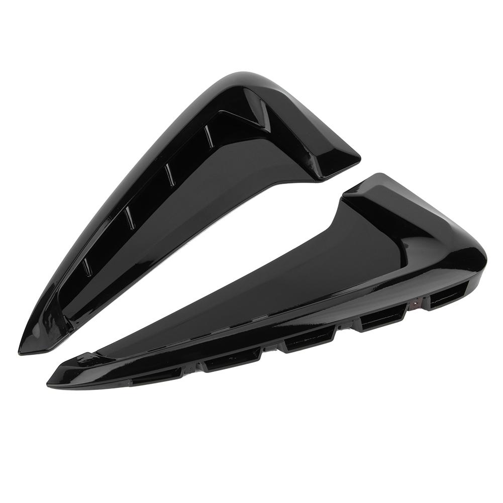 2Pcs Black Side Air Vent Cover Trim Decor Car Accessories Fit for X5 F15 2014 2018