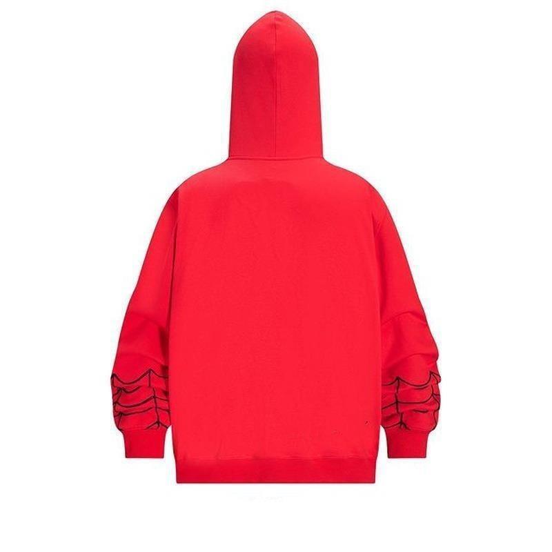 Felpe con cappuccio stampate Y2k con cappuccio punk retrò Harajuku abbigliamento da donna felpe con zip a maniche lunghe gotiche High Street da donna