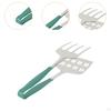 Kitchen Tongs Barbecue Clamp Anti Scald Fried Steak Turner for Meats,Pizza Pies,Burger