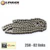 LINGQI 25H Chains Scooter Bike Transmission Drive Chain 94 96 98 120 124 138 168L For Pit Dirt Bike Mini Moto Electroc Vehicle