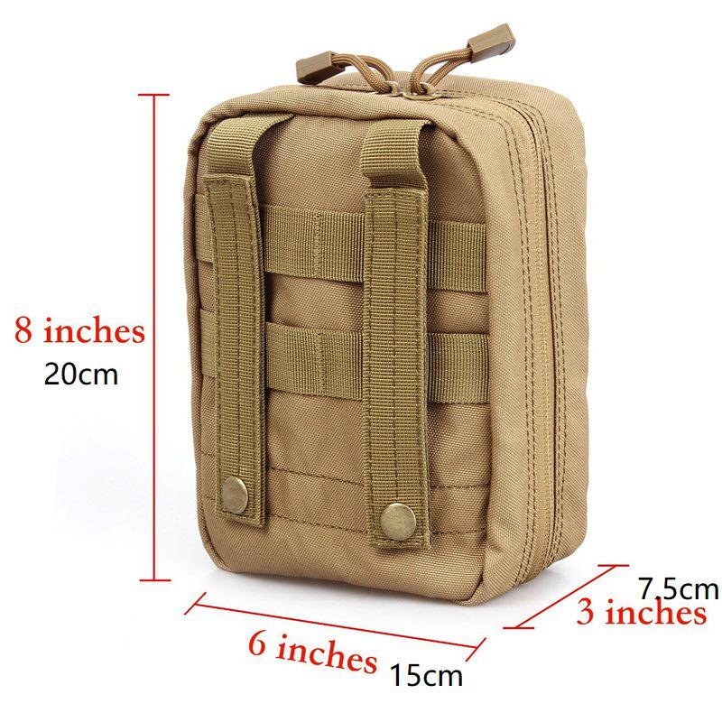 Waterproof Nylon MOLLE Outdoor First Aid Travel Bag