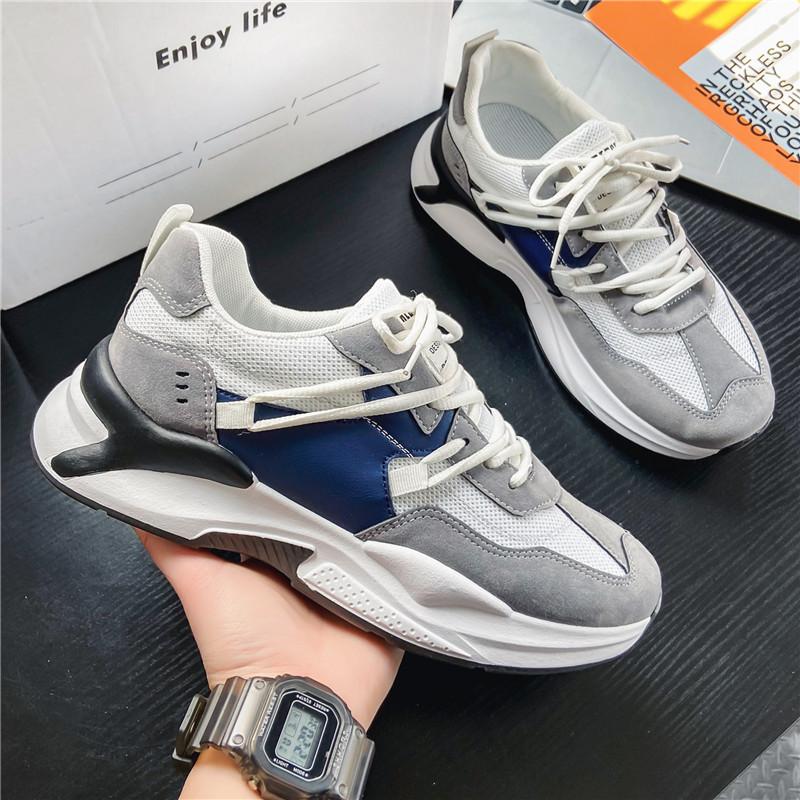 Mens Casual Shoes 2022 Spring And Summer Newest Fashion Comfortable Soft-Soled Shoes Four Seasons Mesh Man Sports Shoes Non-Slip 44
