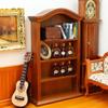 1:12 Dollhouse Miniature Arched Cabinet Vintage Bookcase Furniture Model