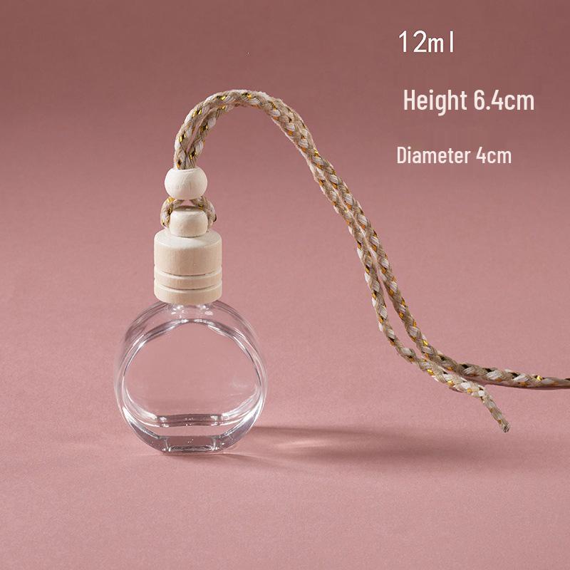 10ml Clear Car Diffuser Bottle with Lanyard for Aromatherapy