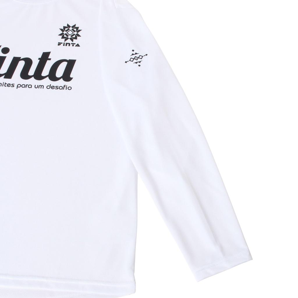 FINTA Long Sleeve Practice Shirt FT8818 White Soccer/Futsal (0100)