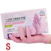 50/100PCS S//M/L Pink Nitrile Gloves, Disposable Gloves for Cleaning, Kitchen, Bathroom, Hair Dyeing, and Nail Trimming