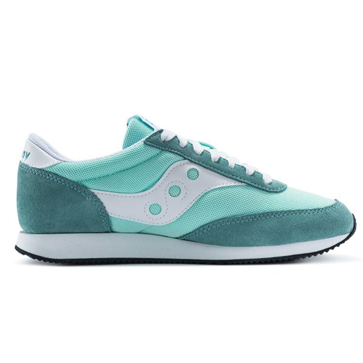 SAUCONY Hornet Leather Fabric Synthetic Leather Retro Sports Shock Absorption Non-Slip Wear-Resistant Low-Top Casual Shoes Women Sneaker S60538-7