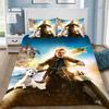 Tintin Adventure Tales Children Duvet Cover Set King Queen Double Twin Single Bed Linen Set