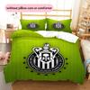 Chivas CD Guadalajara Pattern Bedding Quilt Set  Home Decoration  Gift (1 * duvet cover + 2 * pillowcase  without core)