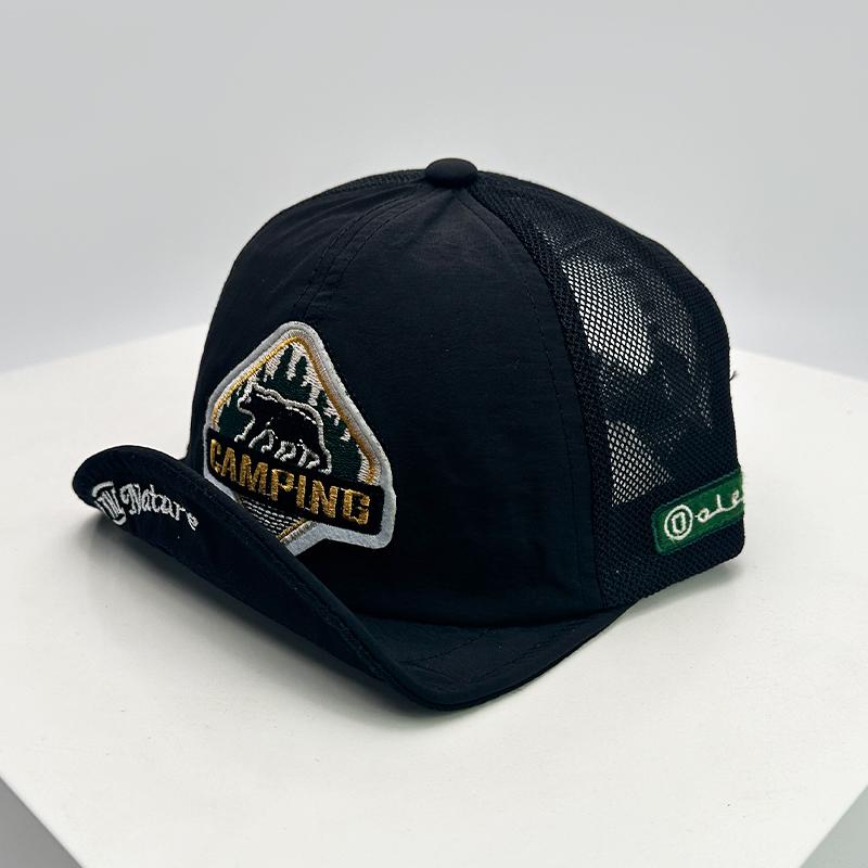 

New Unisex Quick Drying Letter Embroidery Baseball Hats Outdoor Breathable Personal Sunshade Trucker Caps Versatile Fashion Mesh 52-60cm