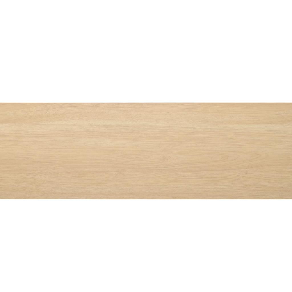 Buffet Sideboard 3 Glastüren & 3 Schubladen, Elegant Küchenschrank Kommode Flurschrank Stauraum, Wohnzimmer Esszimmer, 120cm, Weiß & Holzfarbe