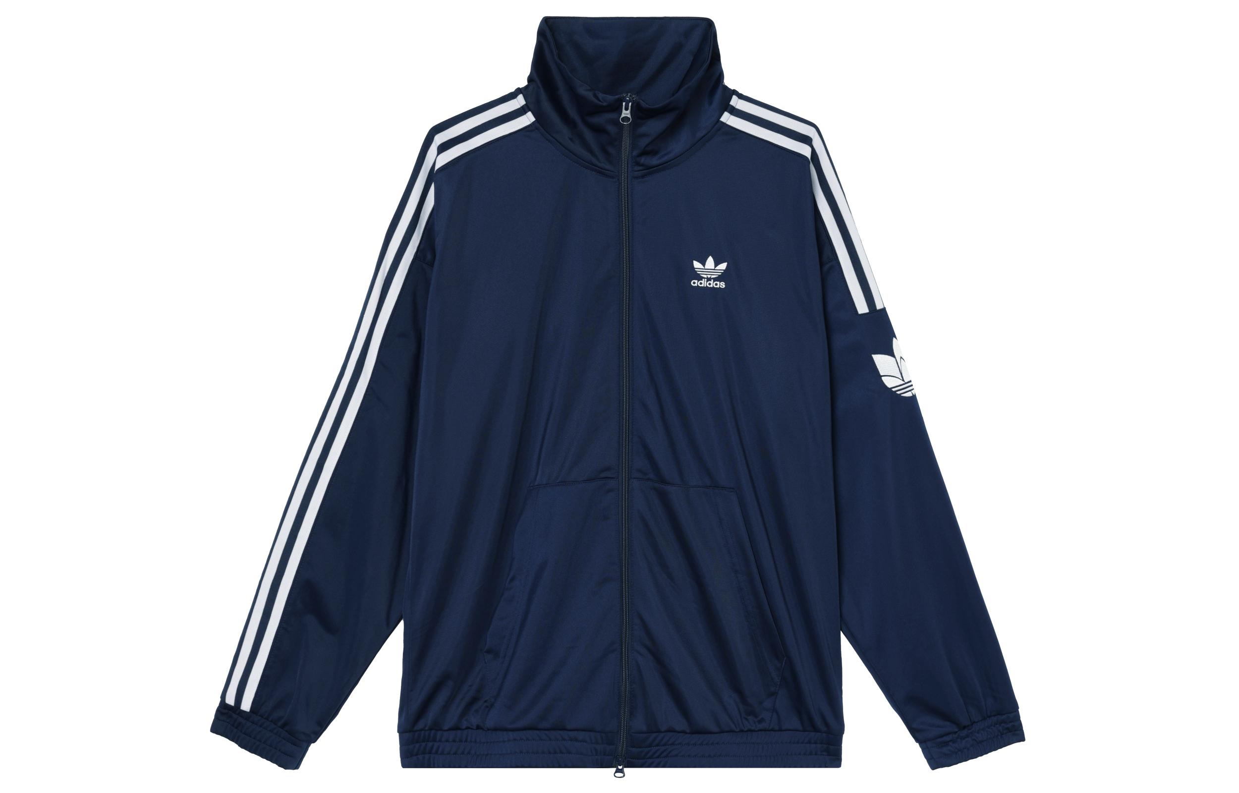 Adidas Originals Trefoil Collection Outfit Jackets & Coats Unisex Dark Indigo JL8398 3XL
