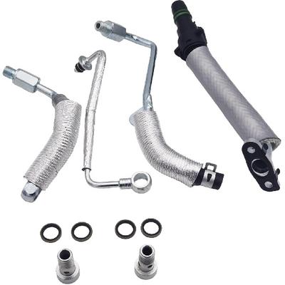 Turbo Oil Feed Line & Oil Return Line Turbo Coolant Feed Pipe & Coolant Return Pipe for 2011-2021 Buick Encore Chevrolet Cruze Sonic Trax 1.4L