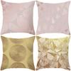 Stylish Pillow Case Replacement Comfortable 45x45cm Abstract Geometric Throw Cushion Cover for Sofa