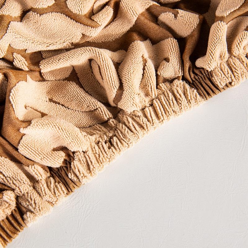 Thickened European Jacquard Chair Cover, One-piece Elastic Armless Chair Cover, One-piece Chair Cover for Hotels and Restaurants