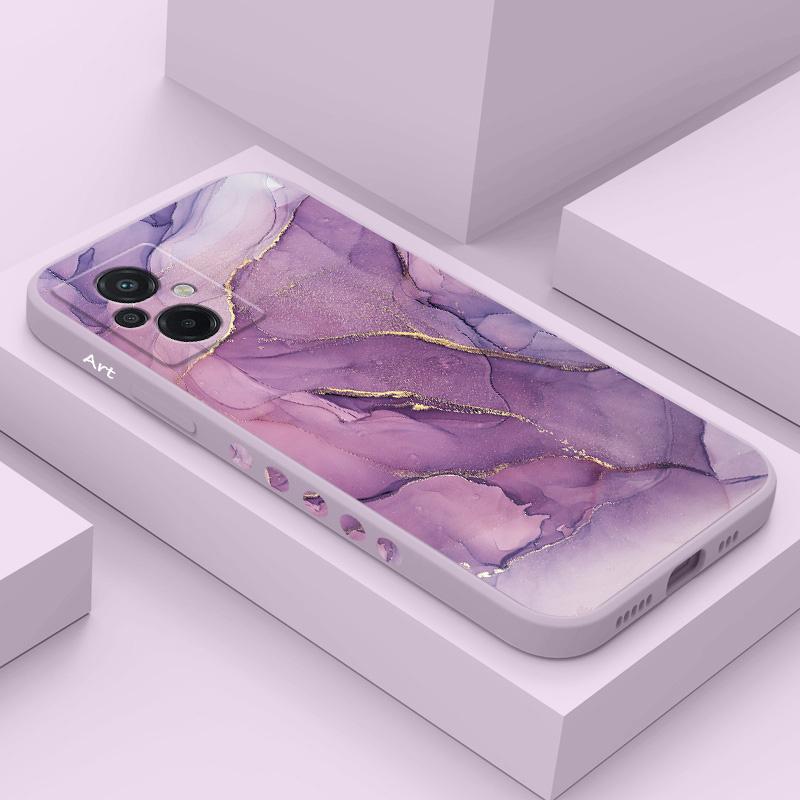 Gold Marble Phone Case For Xiaomi Poco F8 F7 X7 M6 X6 F6 M5 M5S F5 X5 F4 X4 M4 F3 M3 X3 Pro Ultra 4G 5G GT NFC Silicone Cover