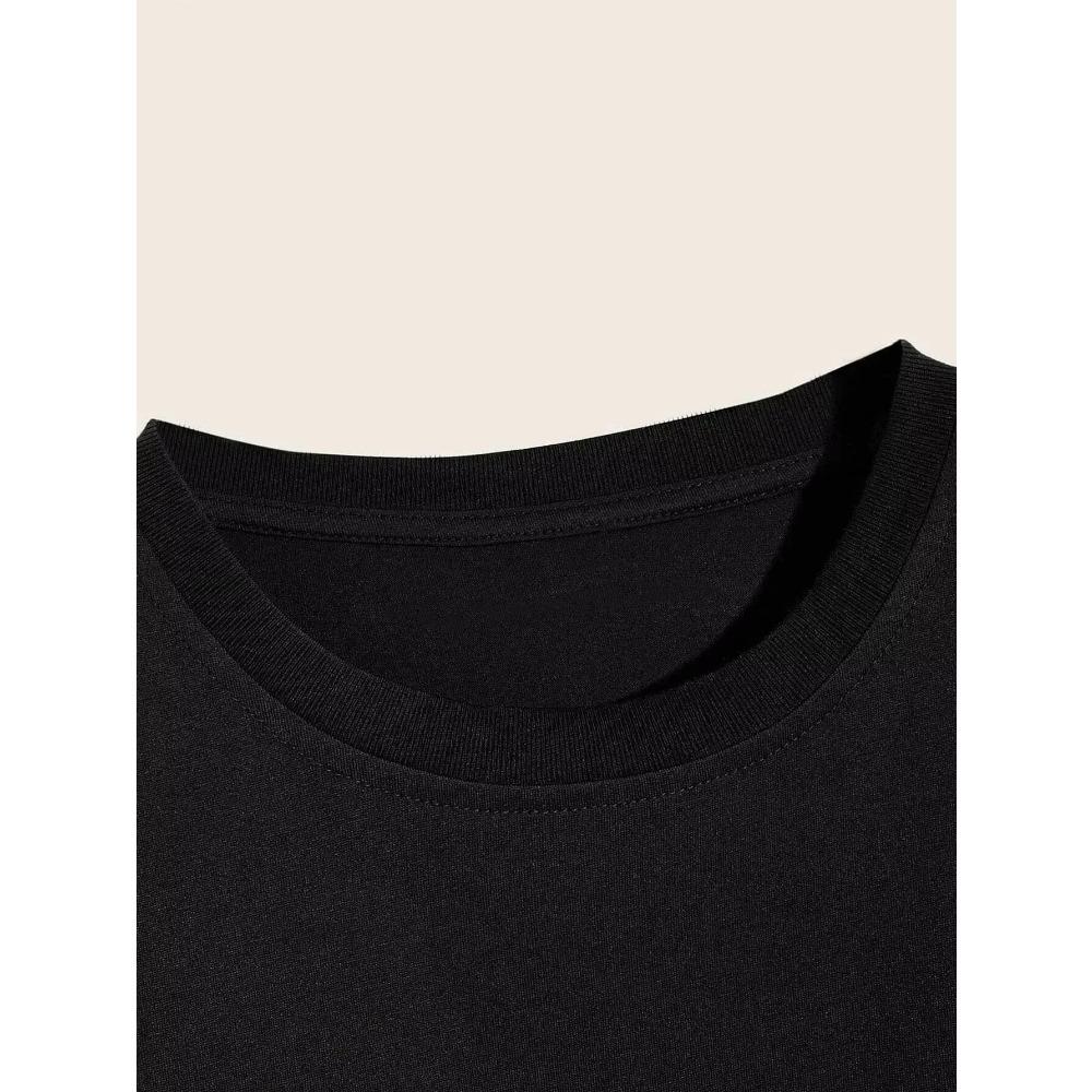Men's Vintage Graphic Loose Casual Short Sleeve T-shirt Couple T-shirt