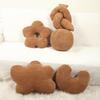 Flower U Cloud Shaped Plush Pillow Toy Cushion For Home Lounge Comfort Gift