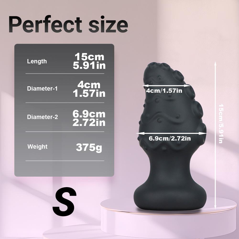 Octopus Tentacle Anal Plug - Alien-Themed Silicone Butt Plug for Men & Women,Adult sex Toy