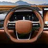 For Geely Galaxy St 7 2026 Anti-slip Leather Car Steering Wheel Cover Interior Accessories Breathable Handle Decor Covers
