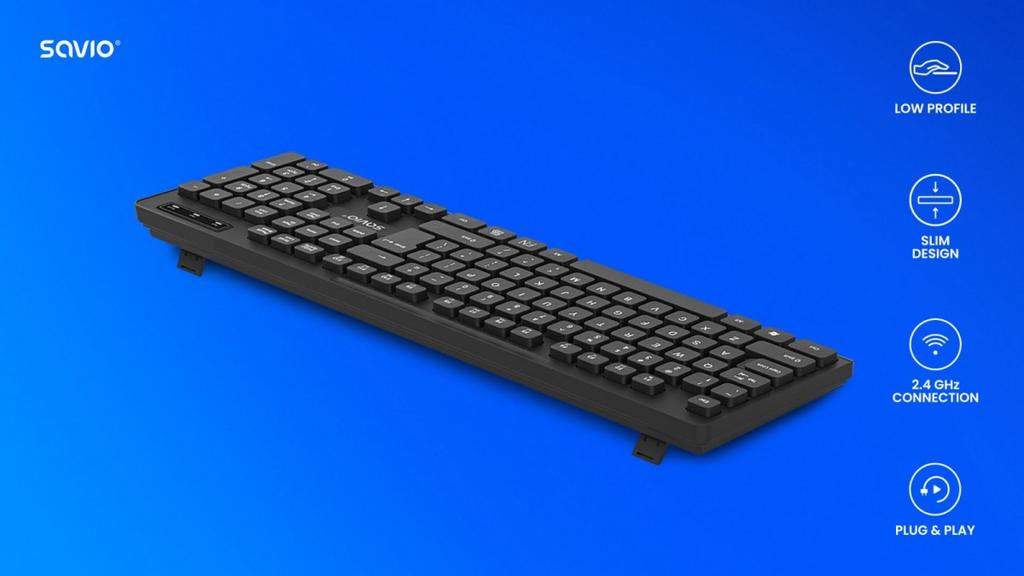 Wireless Keyboard KB-02 SAVIO