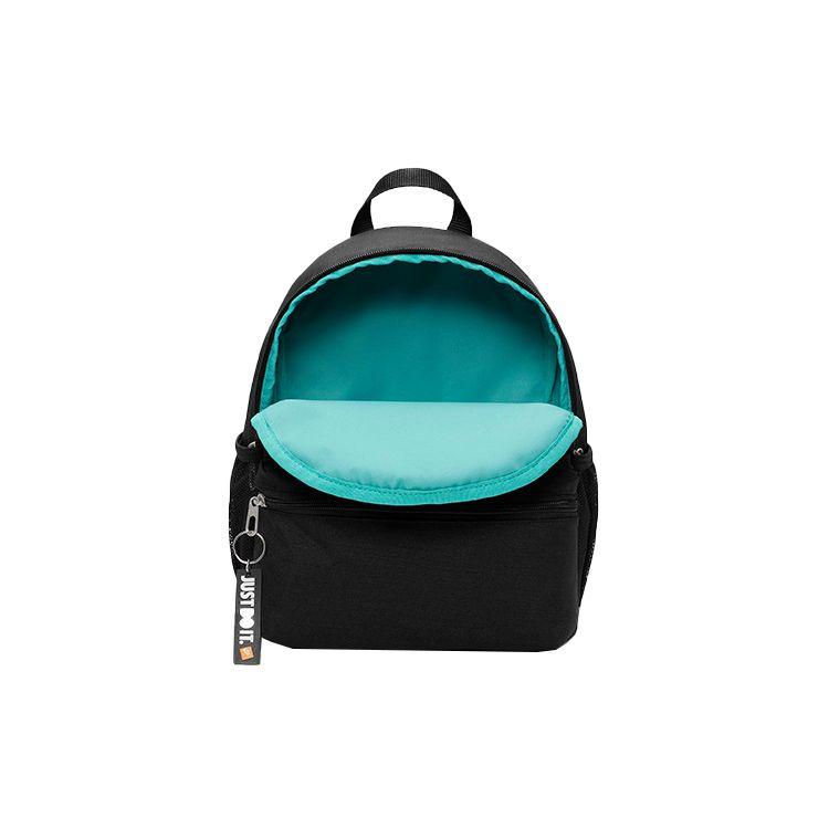 Nike Printed Logo Outdoor Casual Sports Fabric Backpack Women Backpack Black DQ3411-010